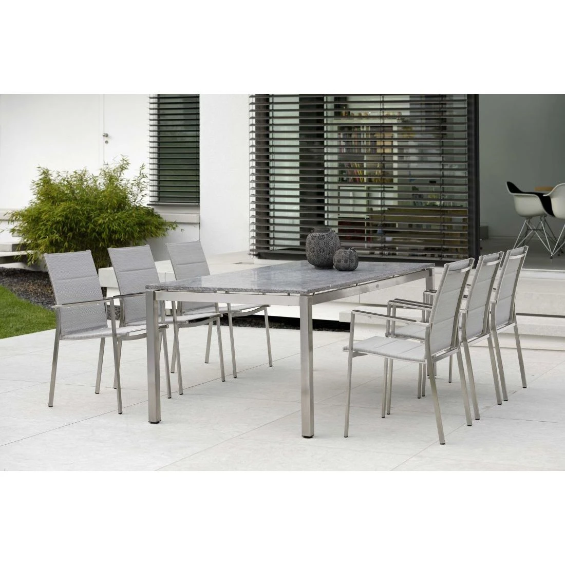 Stern Gartentisch-Gestell 200x100cm Edelstahl Vierkantrohr 18 Stern Gartentisch-Gestell 200x100cm Edelstahl Vierkantrohr – Bild 16