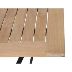 Siena Garden Peru/Mainau Biergarten-Klapptisch 120x80 Cm Stahl/Teak-Mix Schwarz -Garten Leben 545955 3