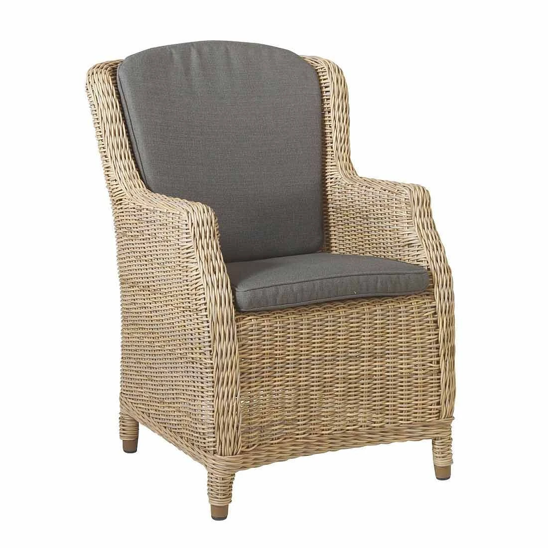 4Seasons Brighton Gartensessel Geflecht Inklusive Kissen Pure 3 4Seasons Brighton Gartensessel Geflecht Inklusive Kissen Pure