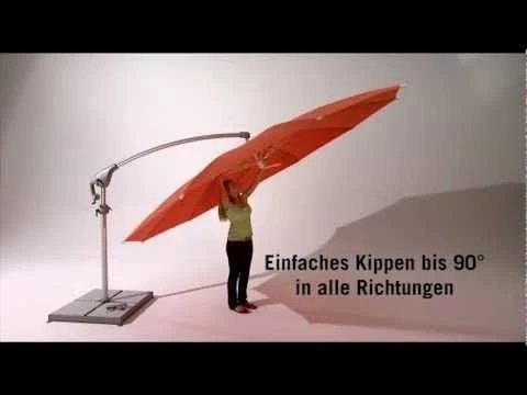 Glatz Pendalex P+ Ampelschirm Ø350 Cm Champagner 3 Glatz Pendalex P+ Ampelschirm Ø350 Cm Champagner