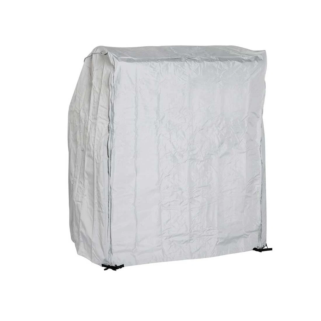 Heinemeyer Schutzhülle 130x90x163/132cm Für Strandkorb, Mit 2 Reißverschlüssen, Teak-Safe Grau 4 Heinemeyer Schutzhülle 130x90x163/132cm Für Strandkorb, Mit 2 Reißverschlüssen, Teak-Safe Grau – Bild 2