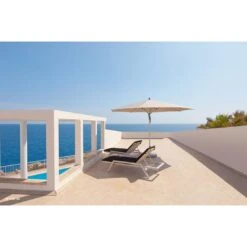 Glatz Fortero Stockschirm Ø350 Cm Eggshell -Garten Leben 681387 3