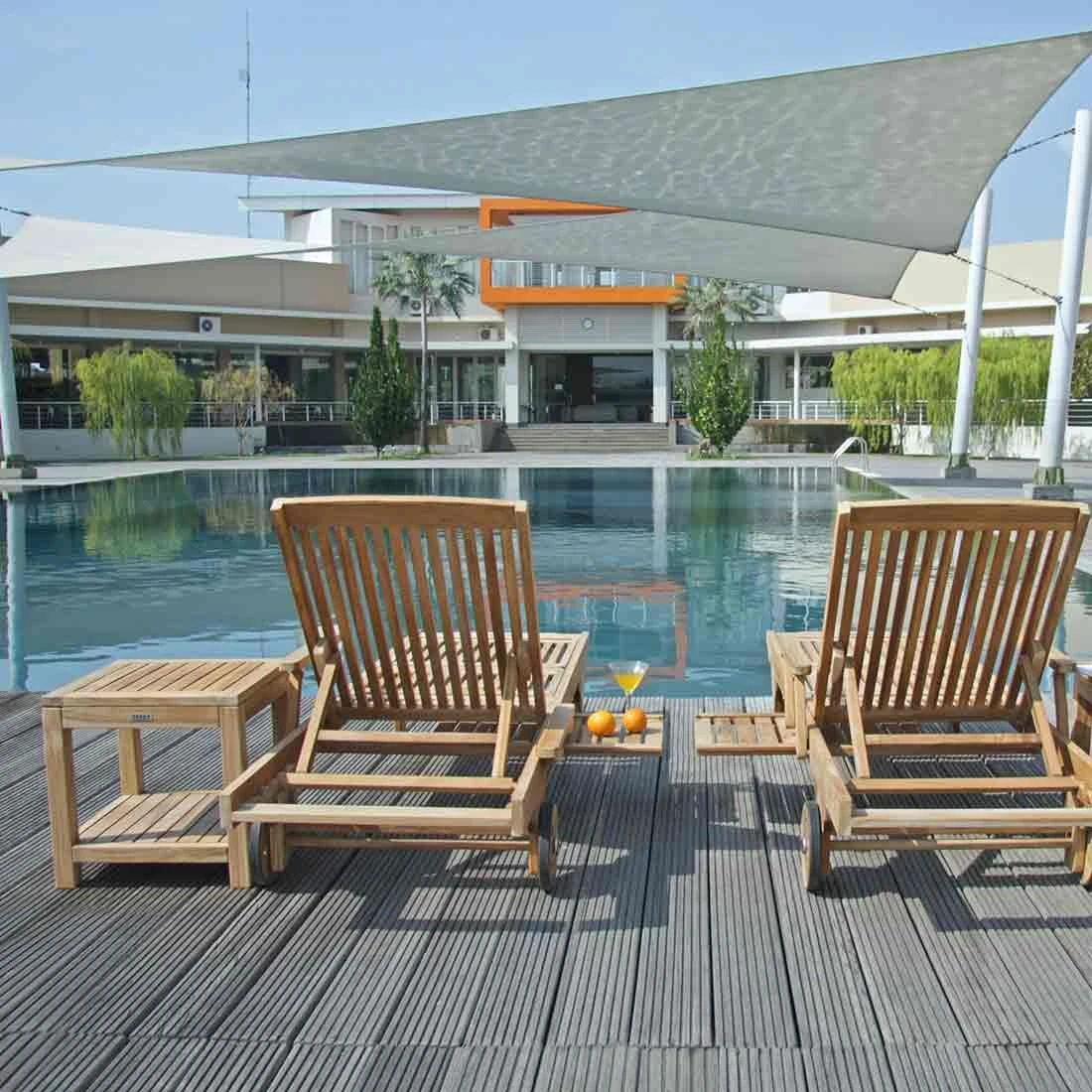 Zebra Mentor Gartenliege Teak Natur 4 Zebra Mentor Gartenliege Teak Natur â Bild 2