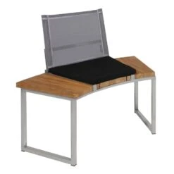 Zebra Onyx Backtex Rückenlehne Batyline (ohne Sitzkissen) Espresso