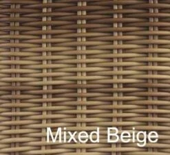 Domus Ventures Maryland Gartensessel Rundgeflecht/Olefin Mixed-Beige/Chocolate -Garten Leben 765955 2