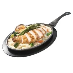 Napoleon Gusseiserne Pfanne Mit Untersetzer -Garten Leben 772291 6