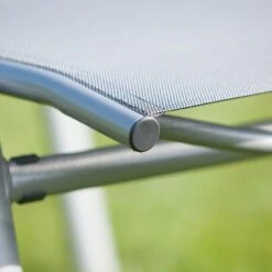 Kettler Cirrus Komfort-Stapelliege Aluminium/Textilene Silber/Anthrazitgrau 14 Kettler Cirrus Komfort-Stapelliege Aluminium/Textilene Silber/Anthrazitgrau -Garten Leben 790760 3 1