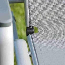 Kettler Cirrus Komfort-Stapelliege Aluminium/Textilene Silber/Anthrazitgrau 16 Kettler Cirrus Komfort-Stapelliege Aluminium/Textilene Silber/Anthrazitgrau -Garten Leben 790760 5 1