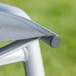 Kettler Cirrus Komfort-Stapelliege Aluminium/Textilene Silber/Anthrazitgrau 17 Kettler Cirrus Komfort-Stapelliege Aluminium/Textilene Silber/Anthrazitgrau -Garten Leben 790760 6 1