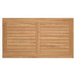 OUTLIV. Gartentisch-Platte 160x90cm Teak Natur -Garten Leben 794214 4