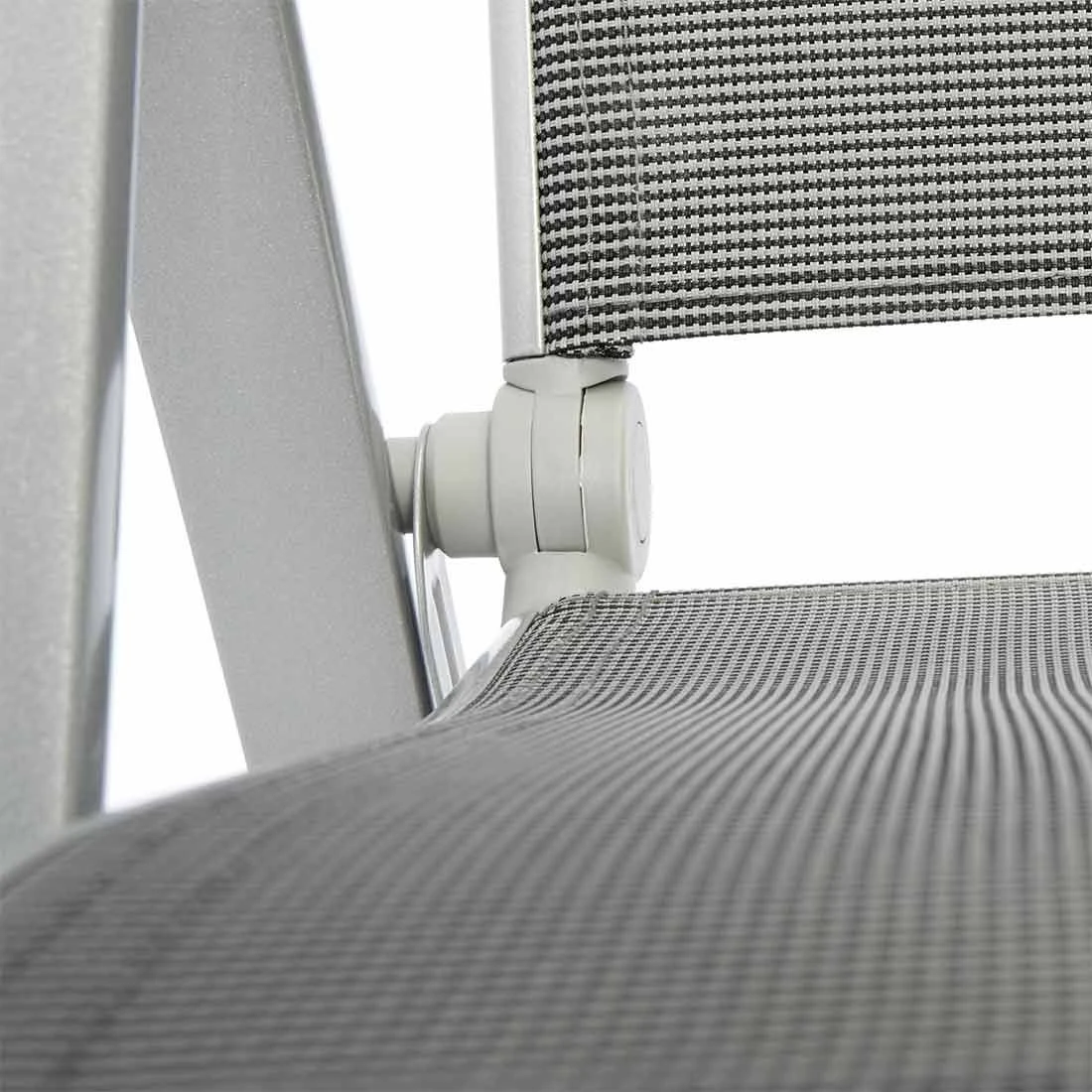 Best Palermo Klappsessel Aluminium/Textilene Silber/Anthrazit 6 Best Palermo Klappsessel Aluminium/Textilene Silber/Anthrazit – Bild 4