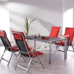 Best Palermo Klappsessel Aluminium/Textilene Silber/Anthrazit 13 Best Palermo Klappsessel Aluminium/Textilene Silber/Anthrazit -Garten Leben 811638 6