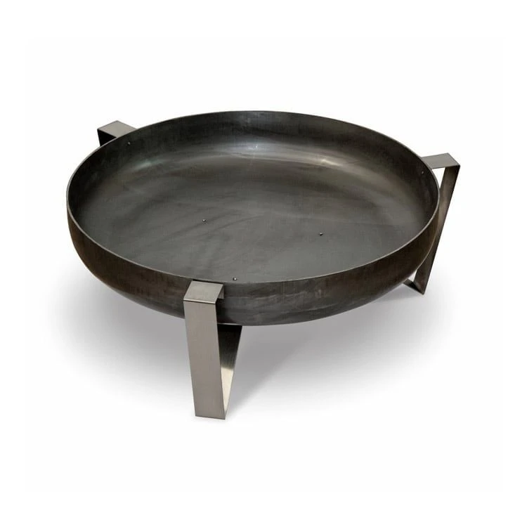 SvenskaV VOMA Feuerschale Ø63x 25cm Edelstahl/Rohstahl 3 SvenskaV VOMA Feuerschale Ø63x 25cm Edelstahl/Rohstahl