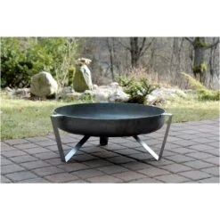 SvenskaV VOMA Feuerschale Ø63x 25cm Edelstahl/Rohstahl 7 SvenskaV VOMA Feuerschale Ø63x 25cm Edelstahl/Rohstahl -Garten Leben 828446 3