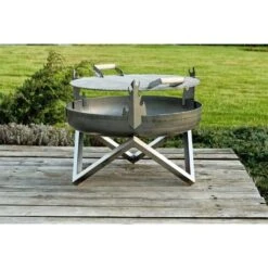 SvenskaV Grillaufsatz Für Feuerschalen Ø45cm -Garten Leben 829524 5