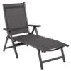 MWH Elements Klappliege Aluminium/Textilene Eisengrau/Anthrazit -Garten Leben 833781 1