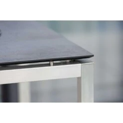 Stern Gartentisch-Gestell 80x80cm Edelstahl -Garten Leben 838170 3