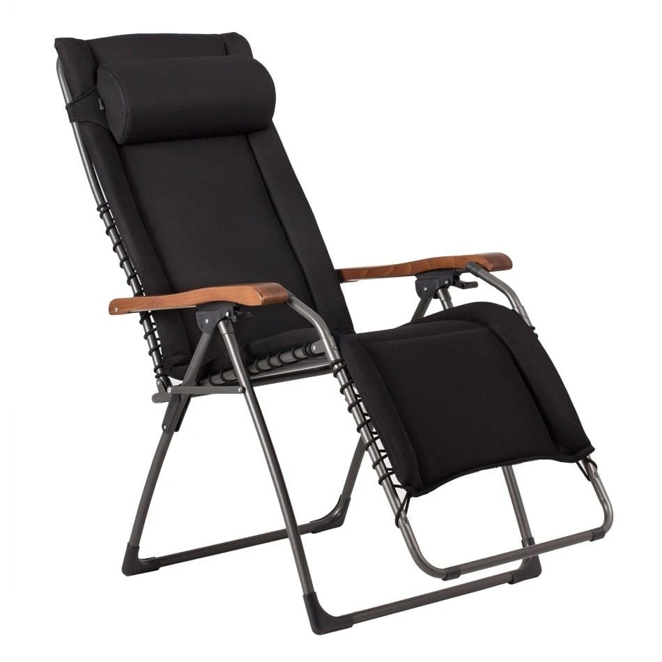 Sungörl Oasi Daydreamer DeLuxe Relaxliege Stahl/Textilene Anthrazit/Schwarz 4 Sungörl Oasi Daydreamer DeLuxe Relaxliege Stahl/Textilene Anthrazit/Schwarz – Bild 2