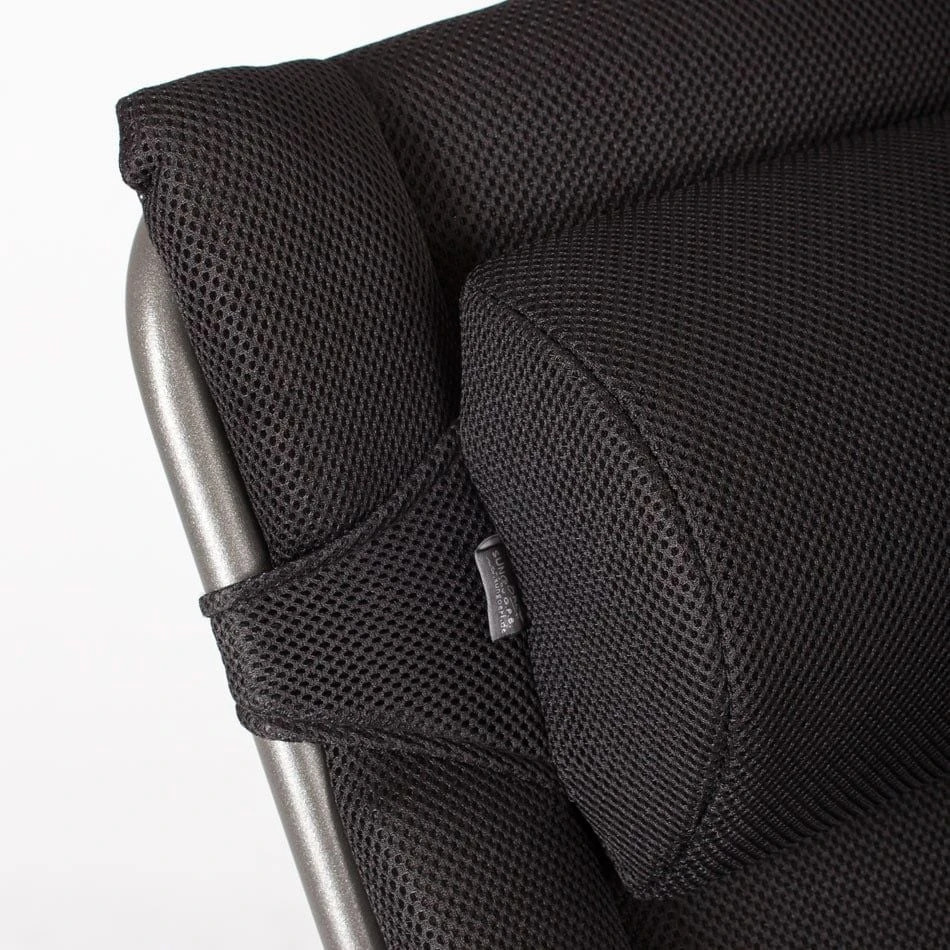 Sungörl Oasi Daydreamer DeLuxe Relaxliege Stahl/Textilene Anthrazit/Schwarz 6 Sungörl Oasi Daydreamer DeLuxe Relaxliege Stahl/Textilene Anthrazit/Schwarz – Bild 4