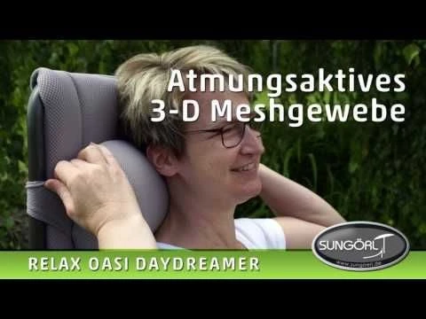 Sungörl Oasi Daydreamer DeLuxe Relaxliege Stahl/Textilene Anthrazit/Schwarz 3 Sungörl Oasi Daydreamer DeLuxe Relaxliege Stahl/Textilene Anthrazit/Schwarz