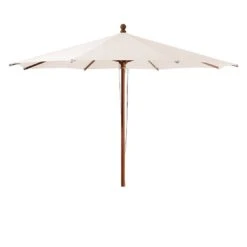 Glatz Piazzino Easy Stockschirm Ø350 Cm Eggshell -Garten Leben 842856 1