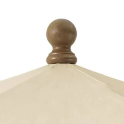 Glatz Piazzino Easy Stockschirm Ø350 Cm Eggshell -Garten Leben 842856 4