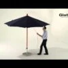 Glatz Piazzino Easy Stockschirm Ø300 Cm Eggshell -Garten Leben 853218 v 123
