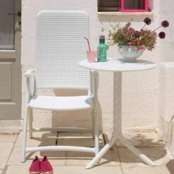 Nardi Acquamarina Klappsessel Kunststoff Weiß -Garten Leben 853240 5