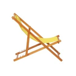 Siena Garden Faro Beach-Liegestuhl Holz/Textilene Gelb -Garten Leben 868970 5