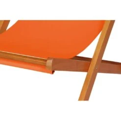 Siena Garden Faro Beach-Liegestuhl Holz/Textilene Orange -Garten Leben 868981 18