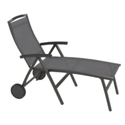 Sieger Trento Gartenliege Klappbar Aluminium/Textilene Eisengrau/Silbergrau 6 Sieger Trento Gartenliege Klappbar Aluminium/Textilene Eisengrau/Silbergrau -Garten Leben 872688 2