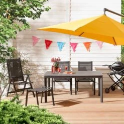 Acamp Urban Klappsessel Aluminium/Textilene Anthrazit/Carbon 7 Acamp Urban Klappsessel Aluminium/Textilene Anthrazit/Carbon -Garten Leben 874129 3 1