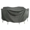 Stern Gartenmöbel-Set Schutzhülle Ø180x90cm Grau -Garten Leben 875702 1