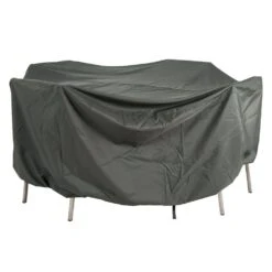 Stern Gartenmöbel-Set Schutzhülle 210x250x90cm Oval Grau