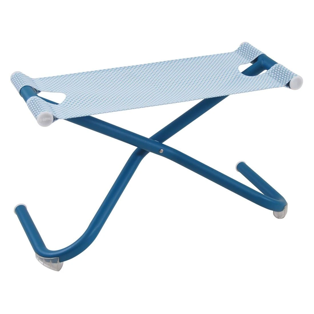 Emu Snooze Fußauflage Stahl/Textilene Blau/Hellblau 3 Emu Snooze Fußauflage Stahl/Textilene Blau/Hellblau
