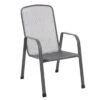 MWH Savoy Basic Stapelsessel Streckmetall Eisengrau 2 MWH Savoy Basic Stapelsessel Streckmetall Eisengrau -Garten Leben 887615 1