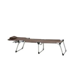 Siena Garden Sole Gartenliege Aluminium/Textilene Silber/Taupe -Garten Leben 891993 2