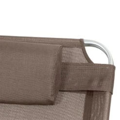 Siena Garden Sole Gartenliege Aluminium/Textilene Silber/Taupe -Garten Leben 891993 3
