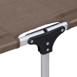 Siena Garden Sole Gartenliege Aluminium/Textilene Silber/Taupe -Garten Leben 891993 6