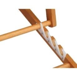 Siena Garden Faro Beach-Liegestuhl Holz/Textilene Grün -Garten Leben 892004 3