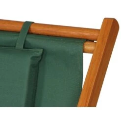 Siena Garden Faro Beach-Liegestuhl Holz/Textilene Grün -Garten Leben 892004 4