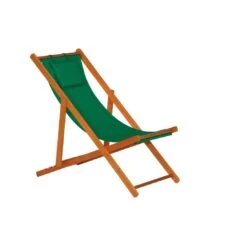 Siena Garden Faro Beach-Liegestuhl Holz/Textilene Grün -Garten Leben 892004 8