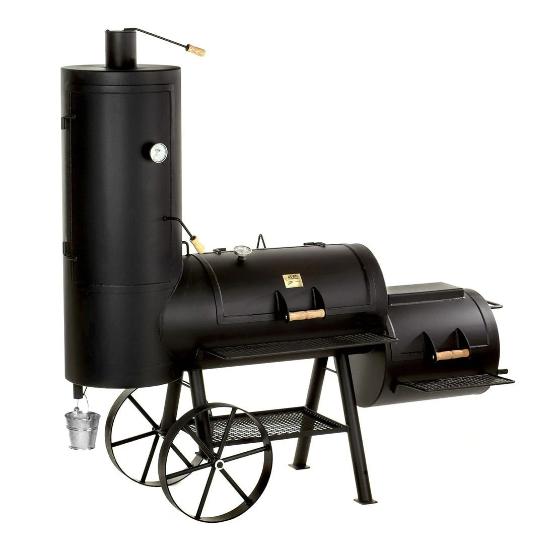 Joe’s BBQ Smoker 20“ Chuckwagon Schwarz 3 Joe’s BBQ Smoker 20“ Chuckwagon Schwarz