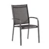 Sieger Meran Stapelsessel Aluminium/Textilux® Eisengrau -Garten Leben 907448 1