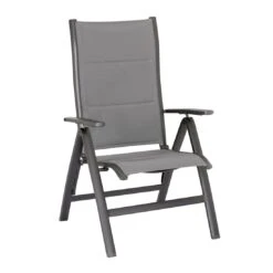 Best Varese Klappsessel Aluminium/Ergotex Anthrazit Matt