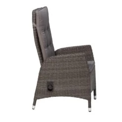 Siena Garden Porto Move Gartensessel Geflecht Grau/Anthrazit -Garten Leben 911837 3