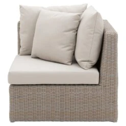 Domus Ventures Matera Eck-/Endmodul Halbrundgeflecht/SDP Vintage/Winter -Garten Leben 919449 3