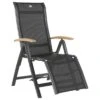 Hartman Alice Komfort-Relaxsessel Aluminium/Textilene Mit Teak-Armlehnen Xerix -Garten Leben 923992 1