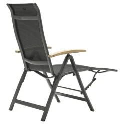 Hartman Alice Komfort-Relaxsessel Aluminium/Textilene Mit Teak-Armlehnen Xerix -Garten Leben 923992 3