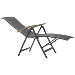 Hartman Alice Komfort-Relaxsessel Aluminium/Textilene Mit Teak-Armlehnen Xerix -Garten Leben 923992 4